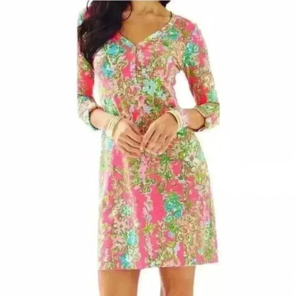 Lilly Pulitzer Flamenco Above Knee & Mini Dresses size small - Picture 1 of 12